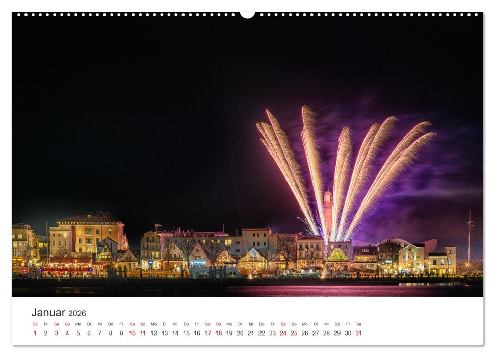 Warnemünde by Olaf Rehmert (CALVENDO Wandkalender 2026)