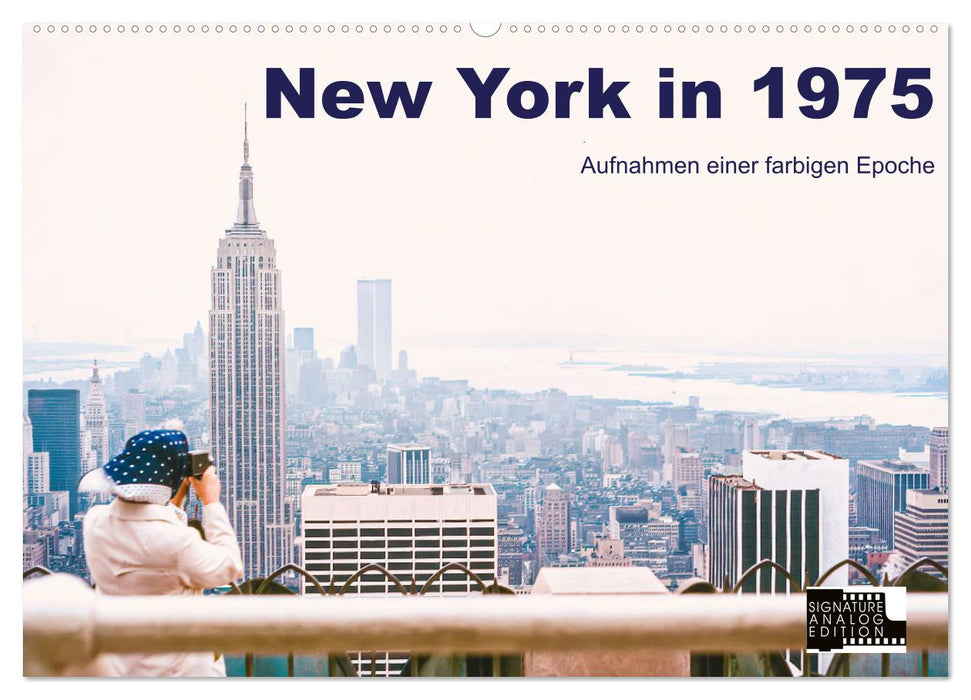 New York in 1975 (CALVENDO Wandkalender 2026)