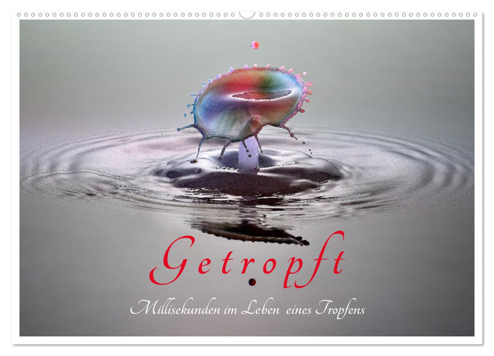 Getropft (CALVENDO Wandkalender 2026)