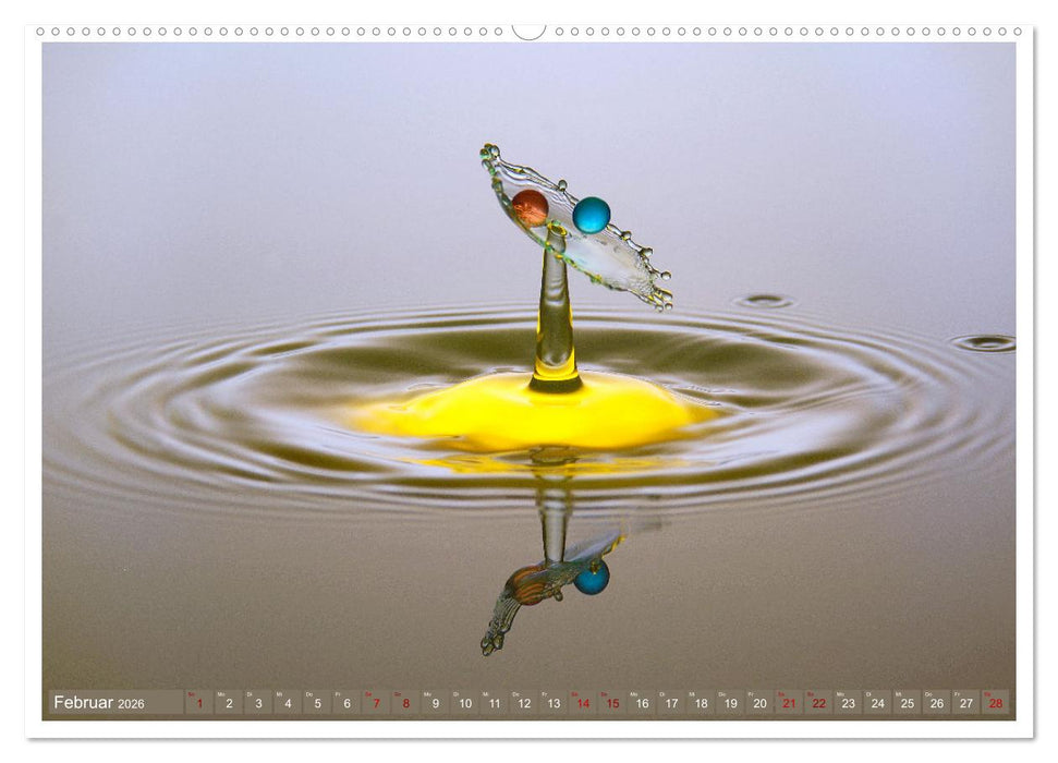 Getropft (CALVENDO Wandkalender 2026)