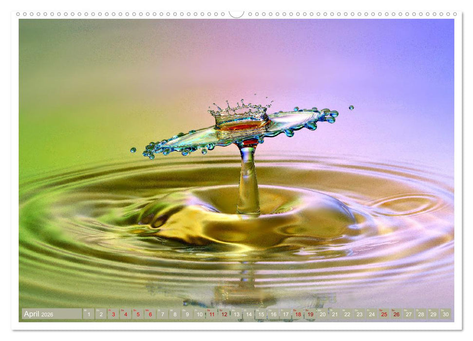 Getropft (CALVENDO Wandkalender 2026)