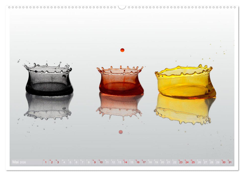 Getropft (CALVENDO Wandkalender 2026)