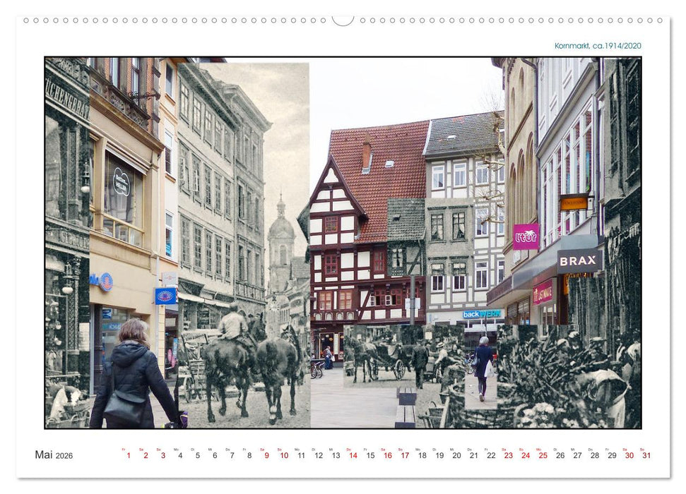 Göttingen, Photographische ZEIT-SCHNITTE (CALVENDO Wandkalender 2026)