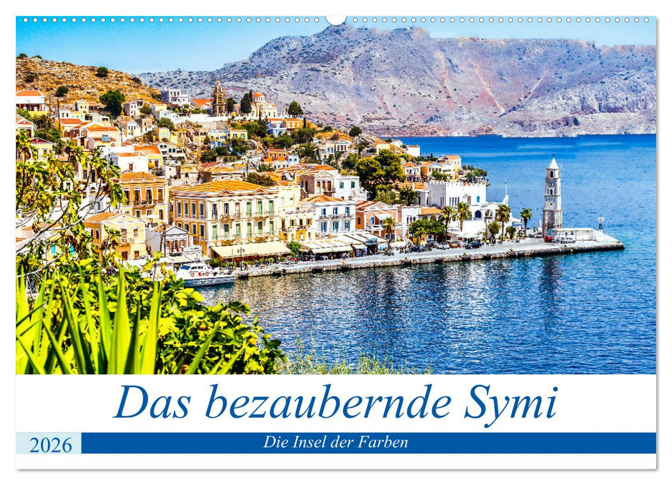 Das bezaubernde Symi (CALVENDO Wandkalender 2026)