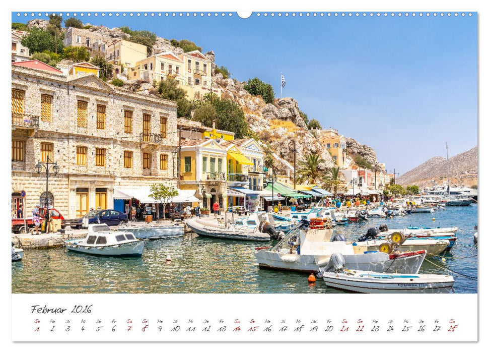 Das bezaubernde Symi (CALVENDO Wandkalender 2026)