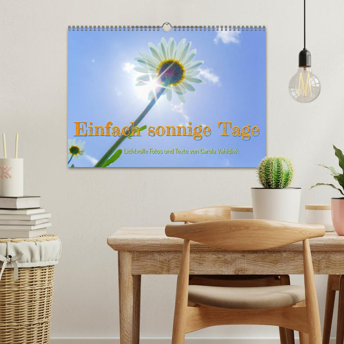 Einfach sonnige Tage (CALVENDO Wandkalender 2026)
