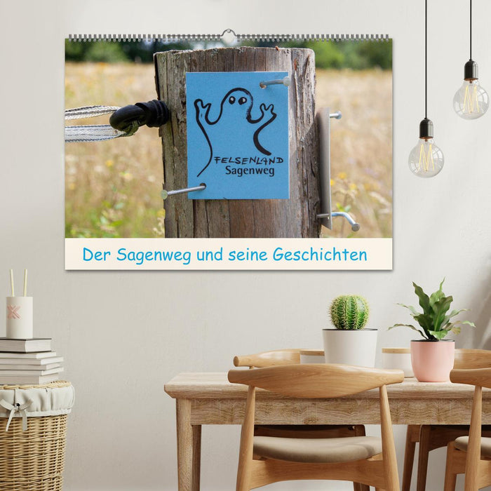 Der Sagenweg und seine Geschichten (CALVENDO Wandkalender 2026)