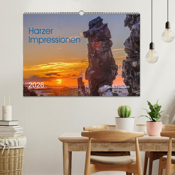 Harzer Impressionen - Natur, Kultur und Geschichte (CALVENDO Wandkalender 2026)