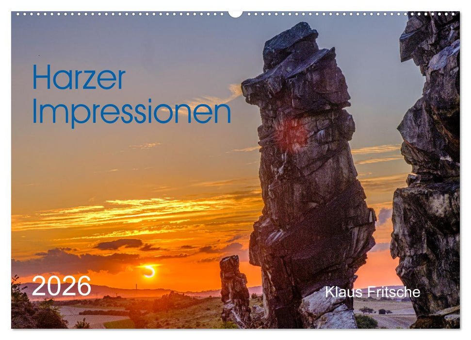 Harzer Impressionen - Natur, Kultur und Geschichte (CALVENDO Wandkalender 2026)