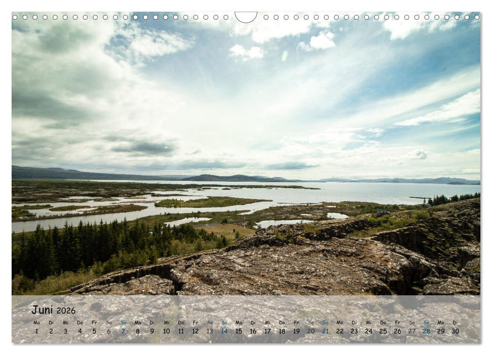 Island - In X Tagen um die Welt (CALVENDO Wandkalender 2026)