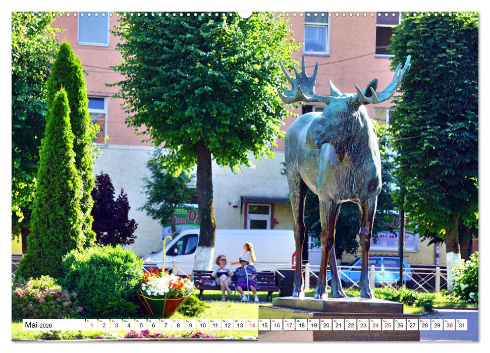 Ostpreußens Elche (CALVENDO Wandkalender 2026)