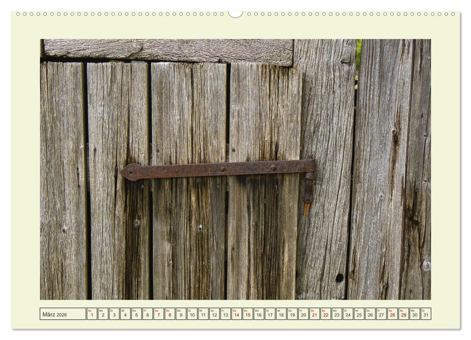 Einfach Holz (CALVENDO Wandkalender 2026)