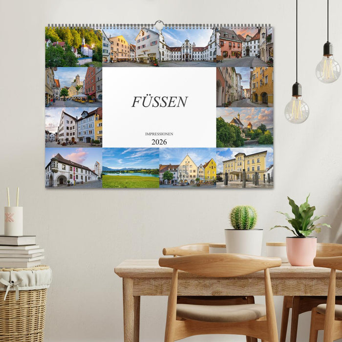 Füssen Impressionen (CALVENDO Wandkalender 2026)