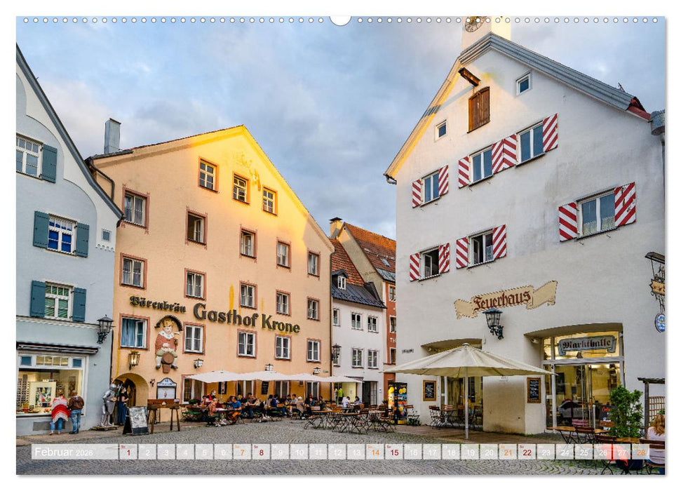 Füssen Impressionen (CALVENDO Wandkalender 2026)