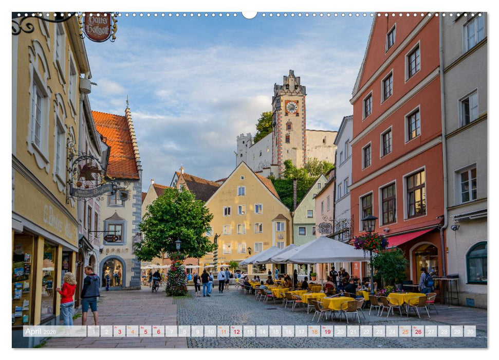 Füssen Impressionen (CALVENDO Wandkalender 2026)