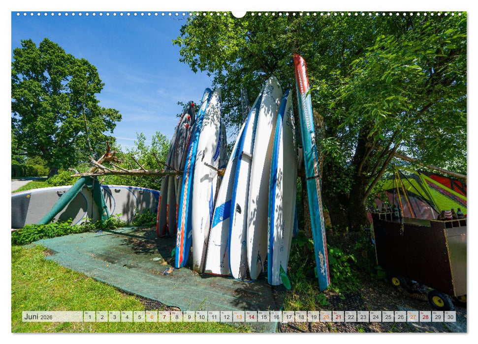 Der Tegernsee - Urlaubsparadies Bayerische Voralpen (CALVENDO Wandkalender 2026)