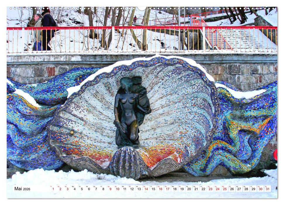 Winter in Ostpreußen - Bilder aus einem eisigen Land (CALVENDO Wandkalender 2026)