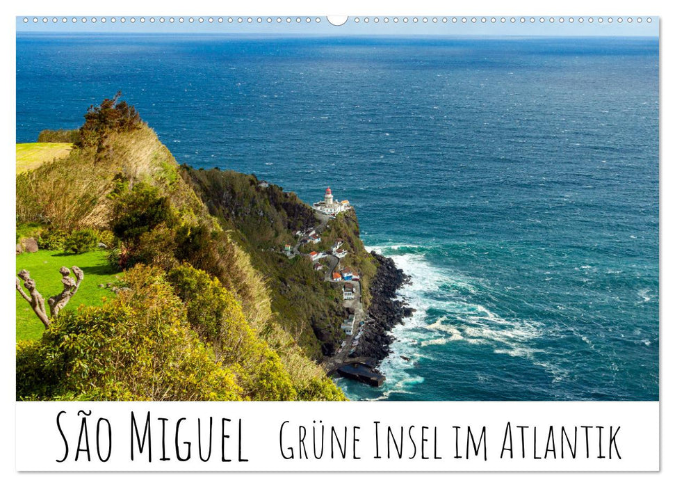 São Miguel - Grüne Insel im Atlantik (CALVENDO Wandkalender 2026)