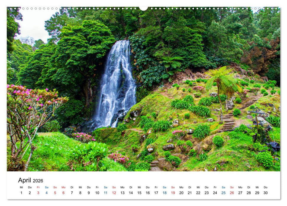 São Miguel - Grüne Insel im Atlantik (CALVENDO Wandkalender 2026)