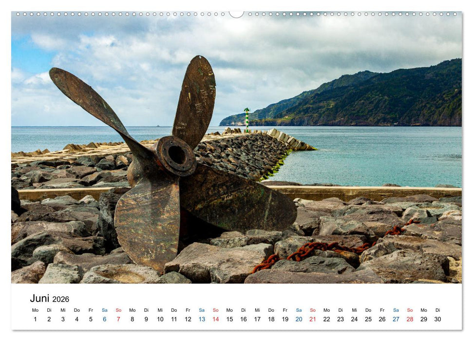 São Miguel - Grüne Insel im Atlantik (CALVENDO Wandkalender 2026)