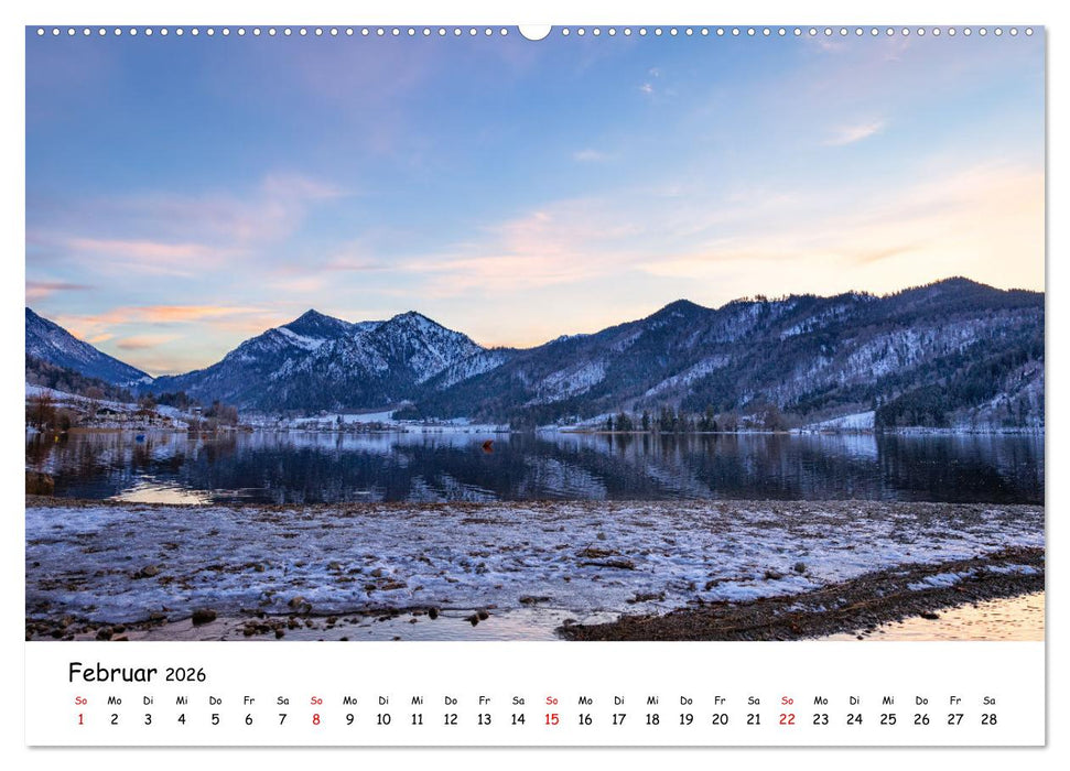 Schlierseer Momente - eine kalendarische Reise (CALVENDO Wandkalender 2026)