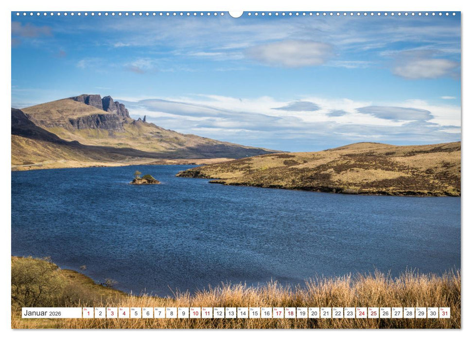 Isle of Skye - Eine Reise durch den Nordwesten Schottlands (CALVENDO Wandkalender 2026)