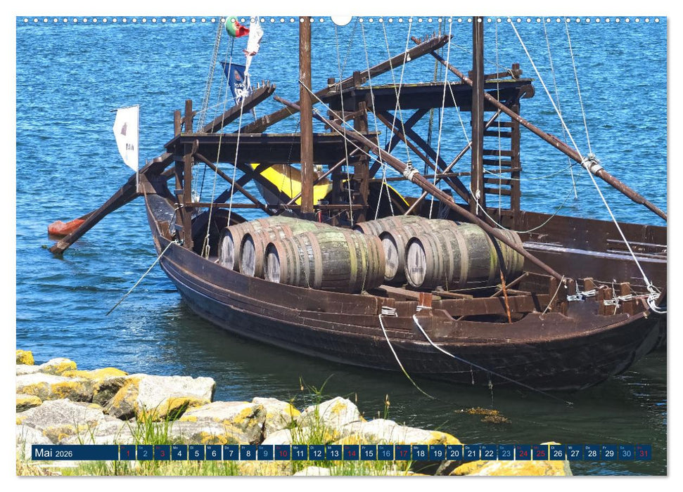 Bom Dia Schönes Porto (CALVENDO Wandkalender 2026)