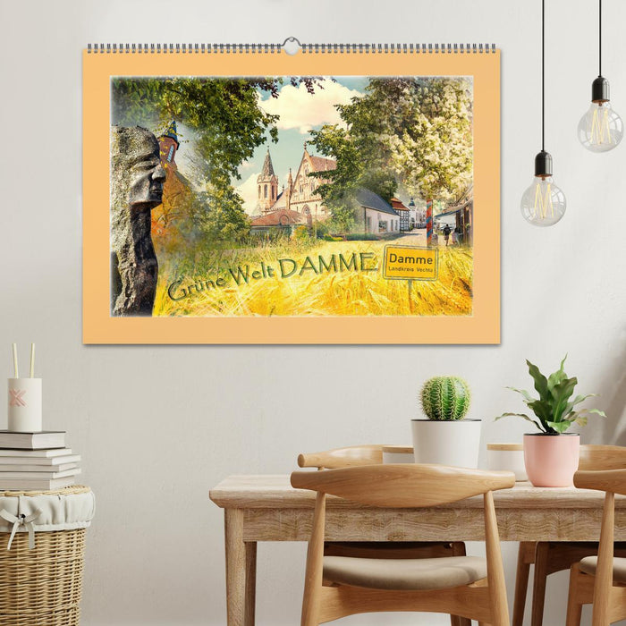 Grüne Welt DAMME (CALVENDO Wandkalender 2026)