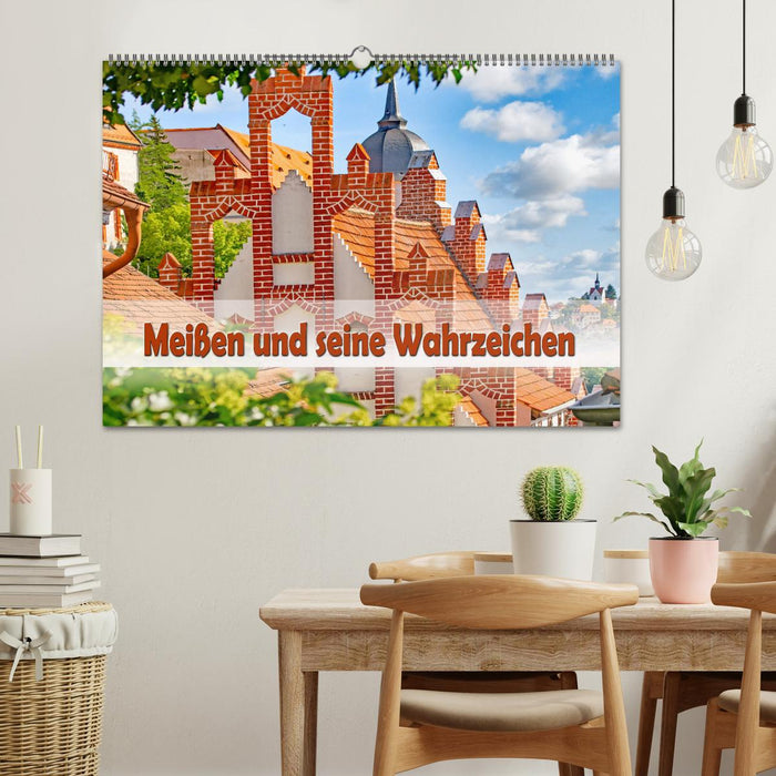 Meißen und seine Wahrzeichen (CALVENDO Wandkalender 2026)