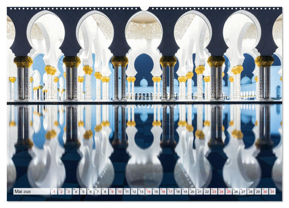 Weltreise - eine Jahr durch Kulturstätten (CALVENDO Wandkalender 2026)