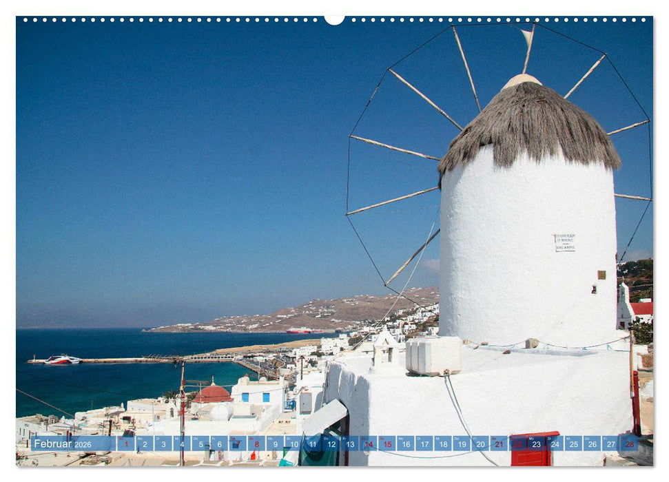 Mein Reisetraum Griechenland (CALVENDO Wandkalender 2026)