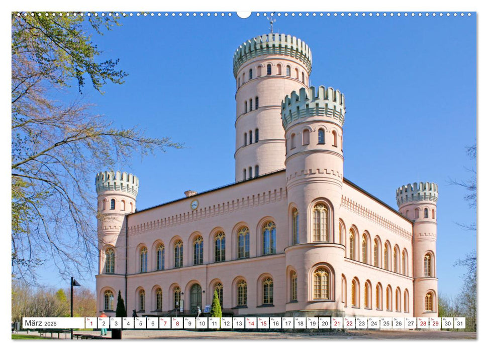 Burgen und Schlösser - Zeugnisse vergangener Zeiten (CALVENDO Premium Wandkalender 2026)