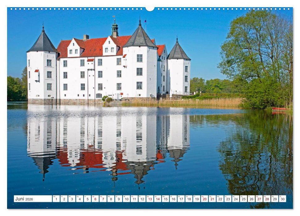 Burgen und Schlösser - Zeugnisse vergangener Zeiten (CALVENDO Premium Wandkalender 2026)