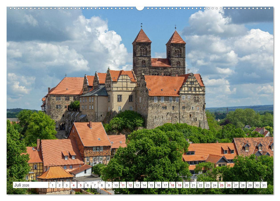 Burgen und Schlösser - Zeugnisse vergangener Zeiten (CALVENDO Premium Wandkalender 2026)