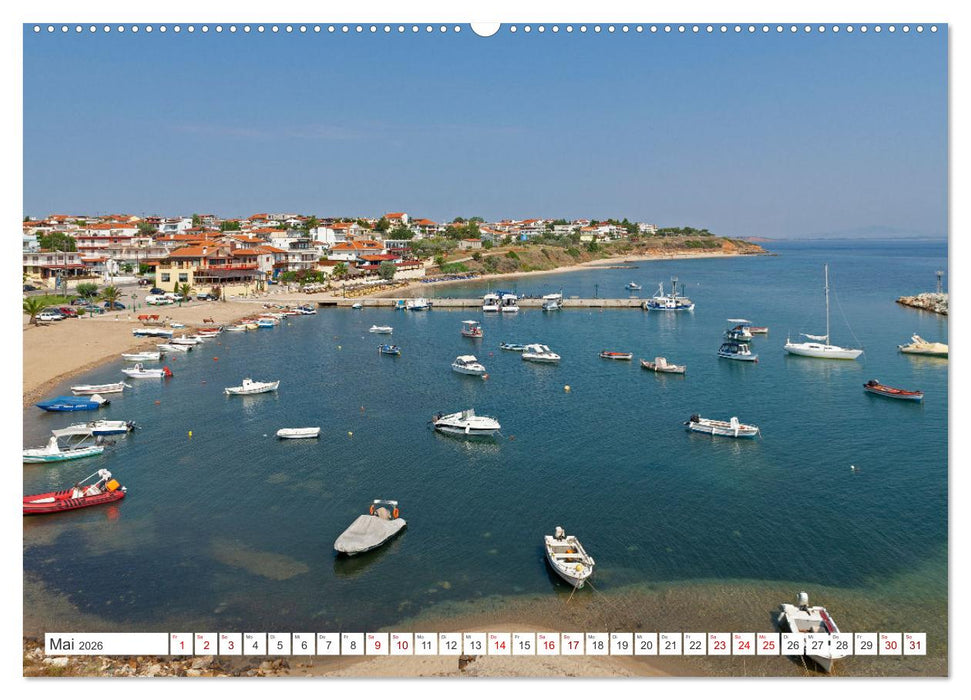 Chalkidiki - Urlaubsparadies in Nordgriechenland (CALVENDO Wandkalender 2026)