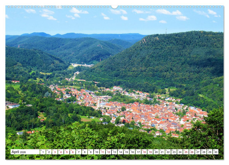 Südliche Weinstraße und Südwestpfalz (CALVENDO Wandkalender 2026)