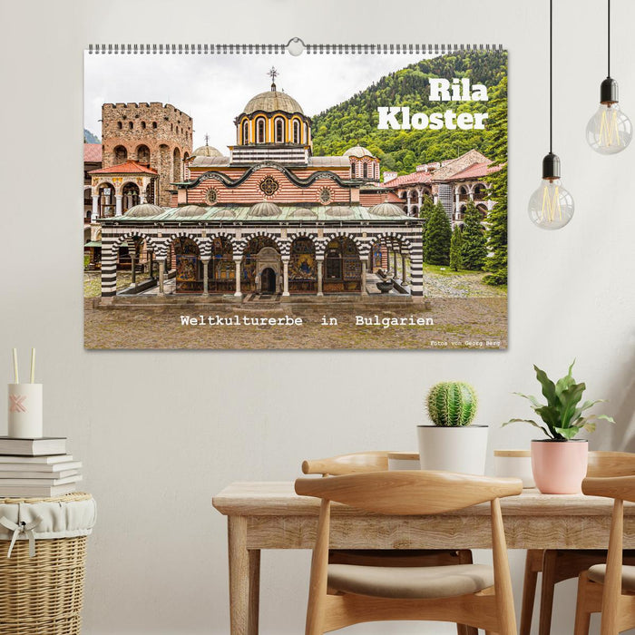 Rila Kloster – Weltkulturerbe in Bulgarien (CALVENDO Wandkalender 2026)