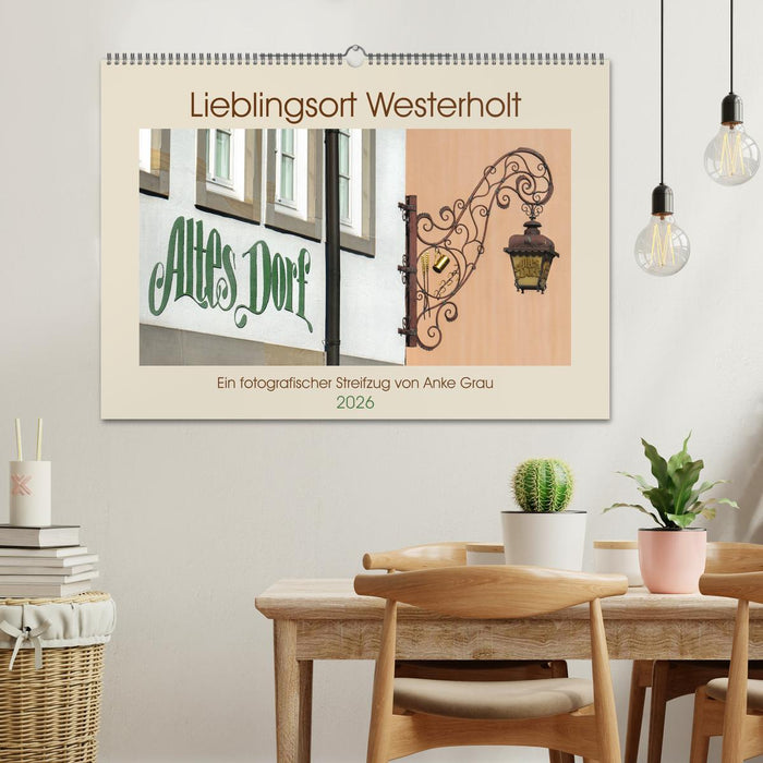 Lieblingsort Westerholt (CALVENDO Wandkalender 2026)