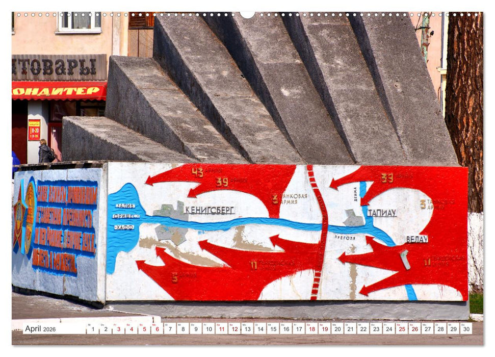 Tapiau-Gwardejsk - Eine Stadt in Ostpreußen gestern und heute (CALVENDO Wandkalender 2026)