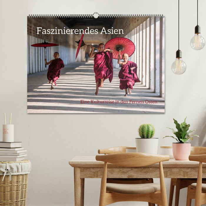 Faszinierendes Asien - Eine Kulturreise in den Fernen Osten (CALVENDO Wandkalender 2026)