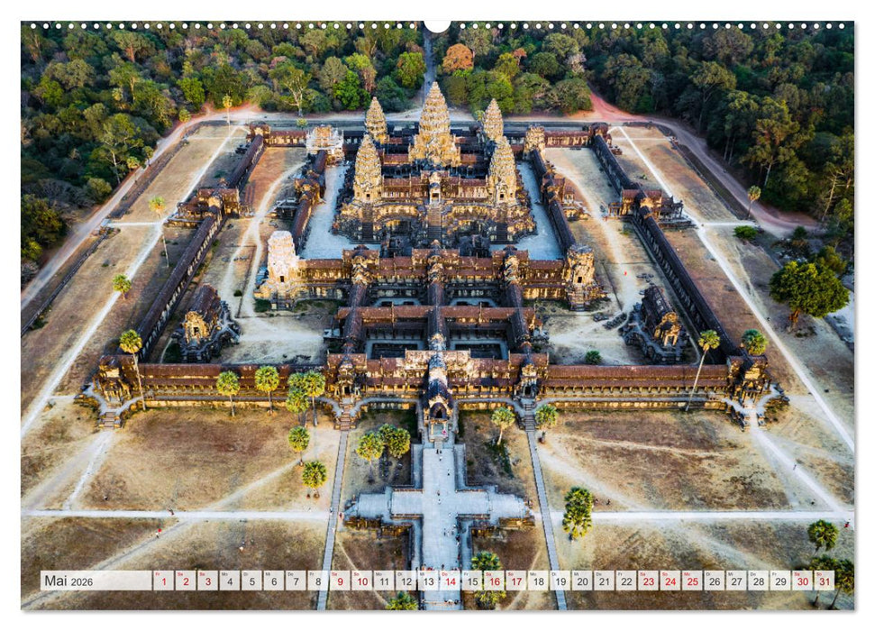 Faszinierendes Asien - Eine Kulturreise in den Fernen Osten (CALVENDO Wandkalender 2026)