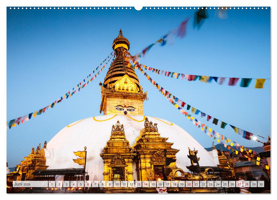 Faszinierendes Asien - Eine Kulturreise in den Fernen Osten (CALVENDO Wandkalender 2026)