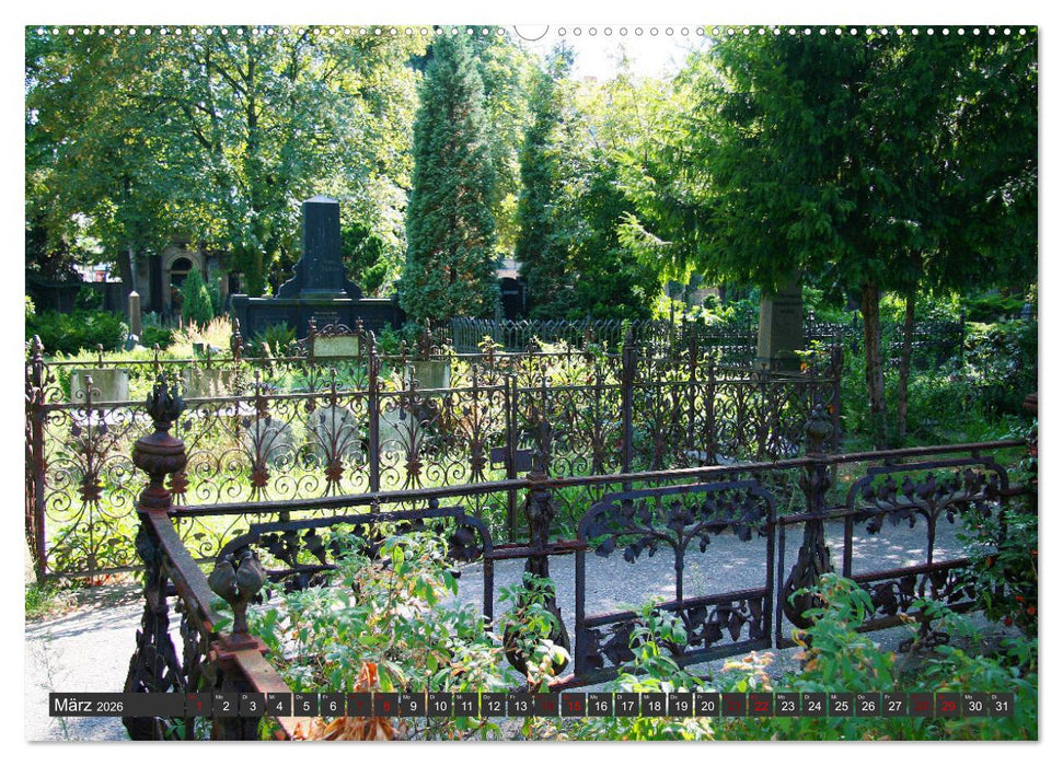 Historische Schmiedekunst auf Berliner Friedhöfen (CALVENDO Wandkalender 2026)