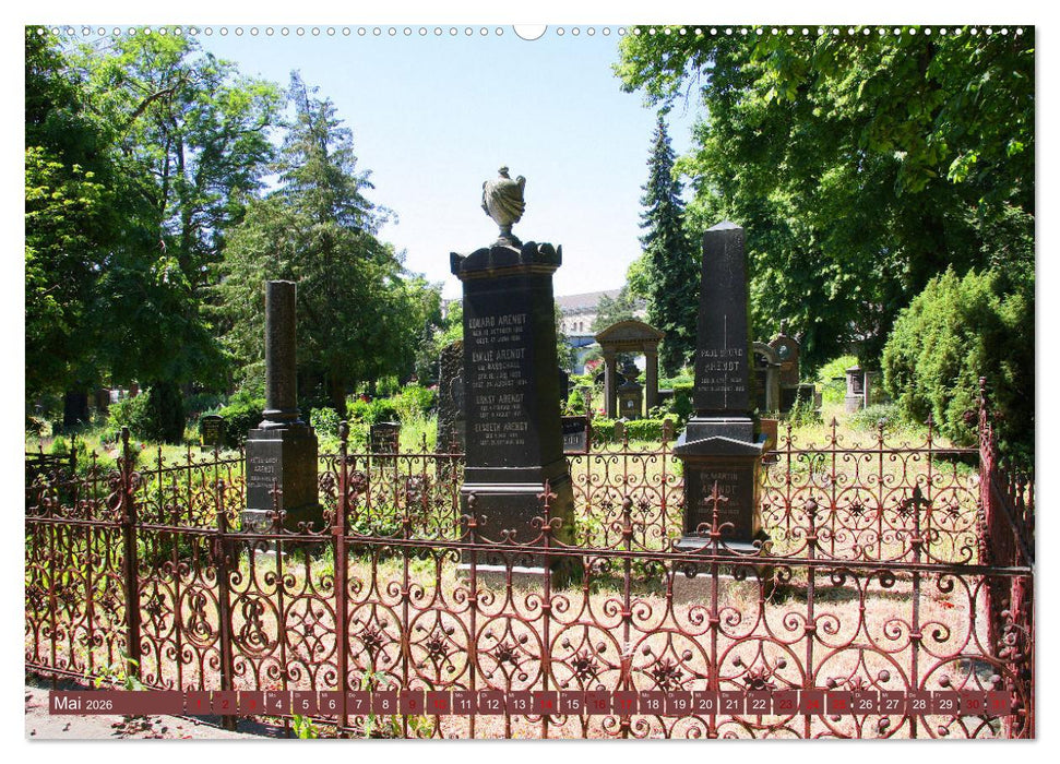 Historische Schmiedekunst auf Berliner Friedhöfen (CALVENDO Wandkalender 2026)