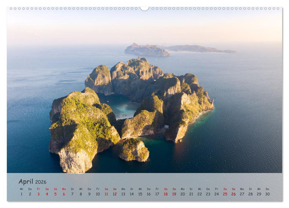 Die Erde von Oben - Earth from above (CALVENDO Wandkalender 2026)