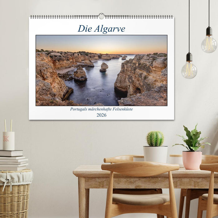 Die Algarve - Portugals märchenhafte Felsenküste (CALVENDO Wandkalender 2026)