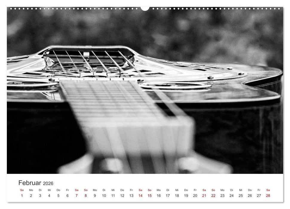 Dobro-Gitarre (CALVENDO Wandkalender 2026)