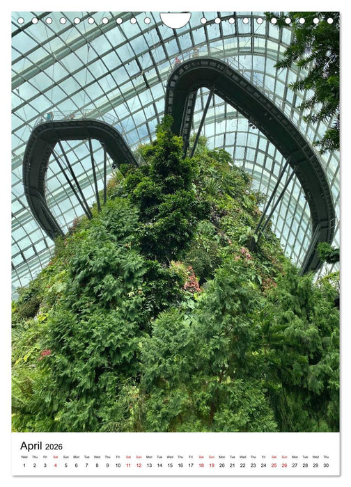 Singapore – Where Tradition Meets Tomorrow (CALVENDO Monthly Calendar 2026)