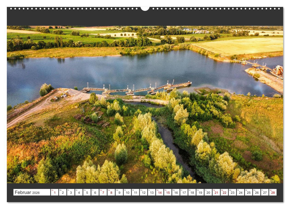 Die Natur von oben - aufgenommen über Deutschland (CALVENDO Wandkalender 2026)
