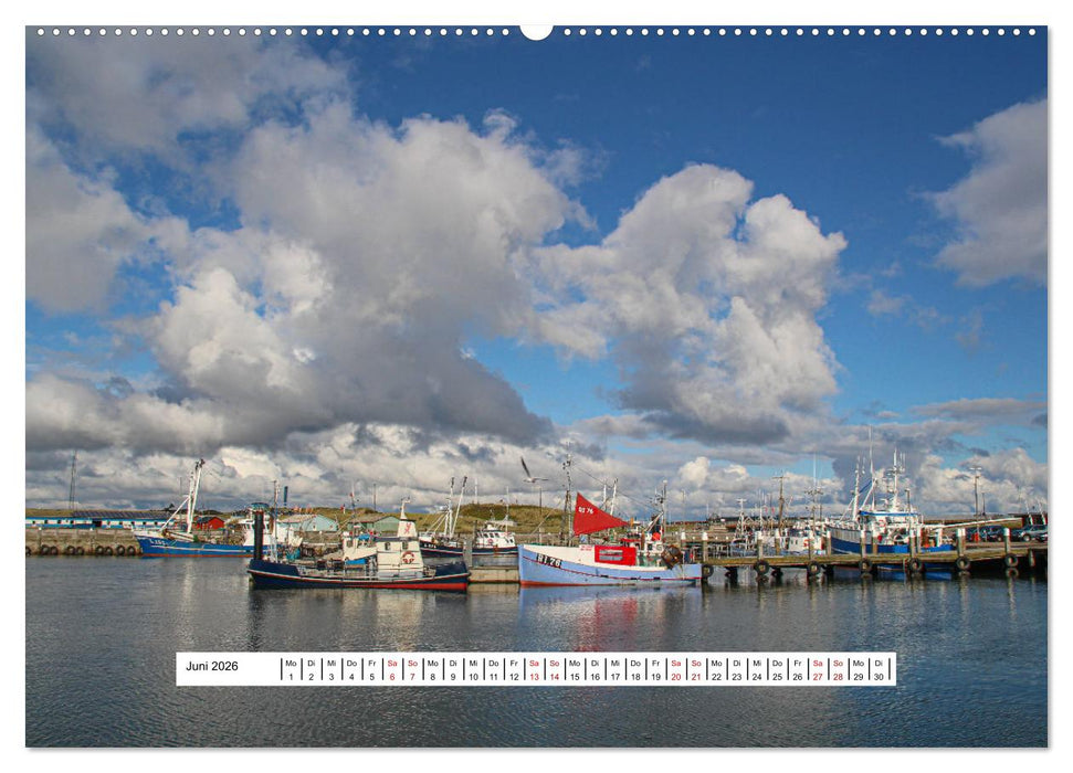 An Dänemarks Küsten (CALVENDO Wandkalender 2026)